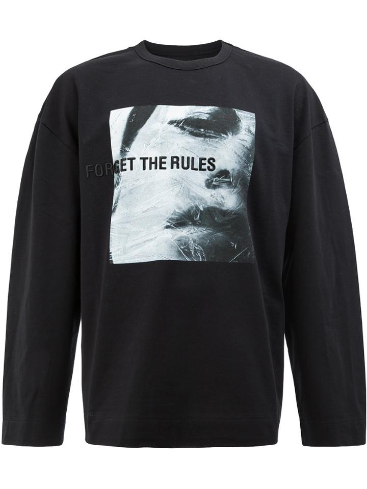 Juun.j Forget The Rules Sweatshirt - Black