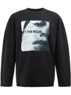Juun.j Forget The Rules Sweatshirt - Black