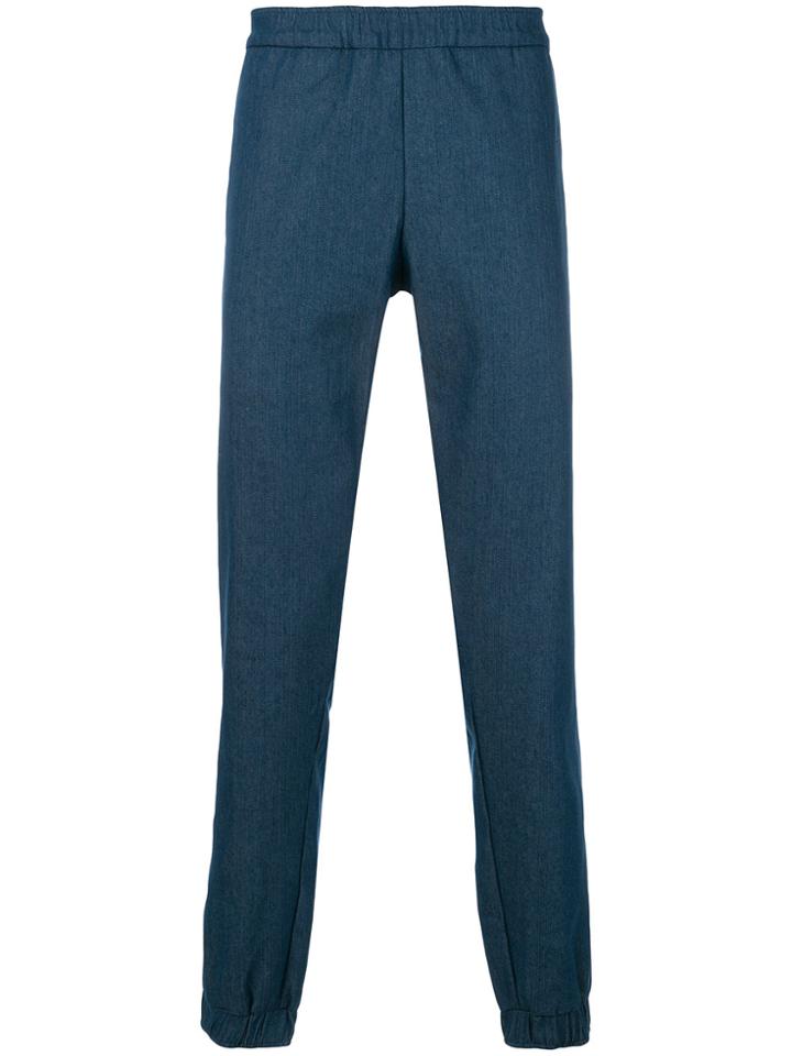 Astrid Andersen Denim Joggers - Blue