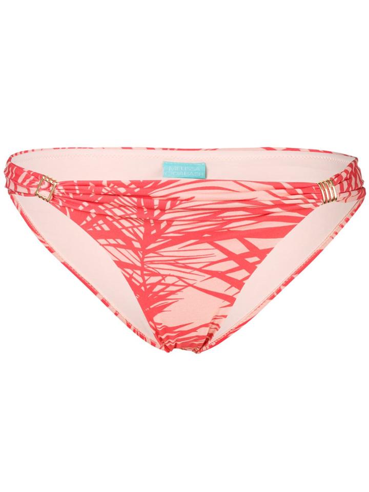 Melissa Odabash Printed Bikini Bottom - Pink & Purple