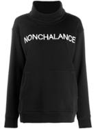 Nº21 Nonchalance Logo Sweatshirt - Black