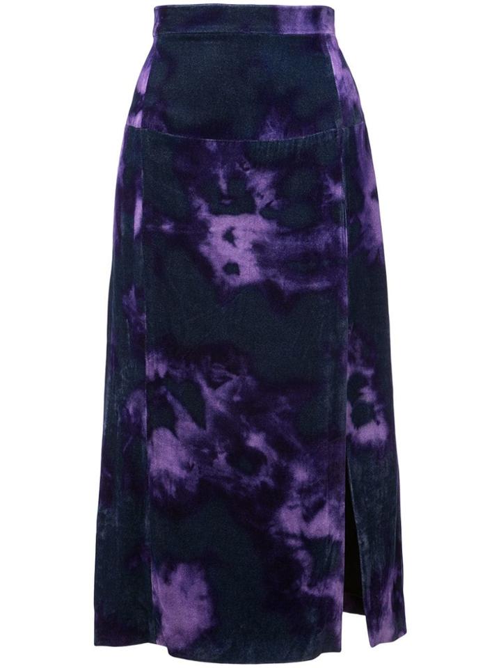 Altuzarra Pennant Skirt - Purple