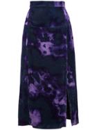 Altuzarra Pennant Skirt - Purple