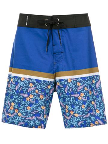 Osklen Panelled Swimming Shorts - Multicolour