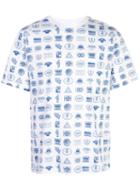 Opening Ceremony All-over Multi Logo T-shirt - White