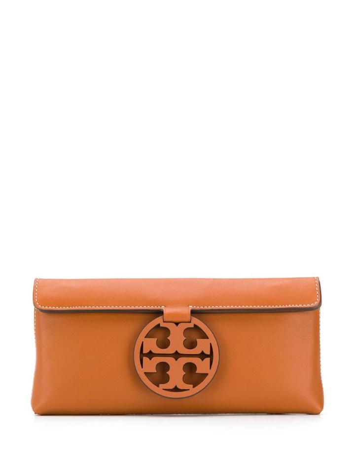 Tory Burch Miller Clutch - Brown