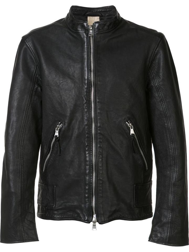 Baldwin Moto Jacket, Men's, Size: Large, Black, Leather