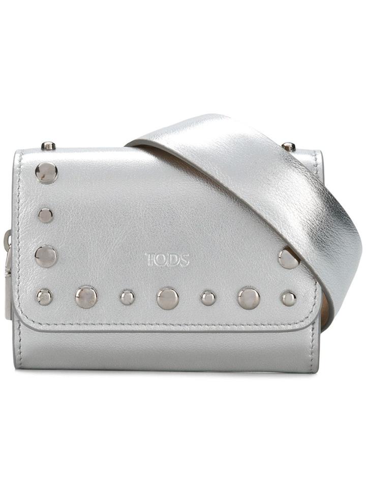 Tod's Tod's Xcwcqr60100lsg B200 Calf Leather - Metallic