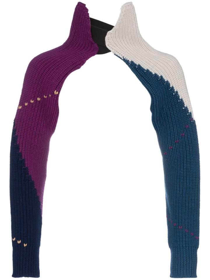 Raf Simons Knitted Sleeves - Multicolour