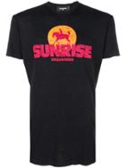 Dsquared2 Sunrise Printed T-shirt - Black