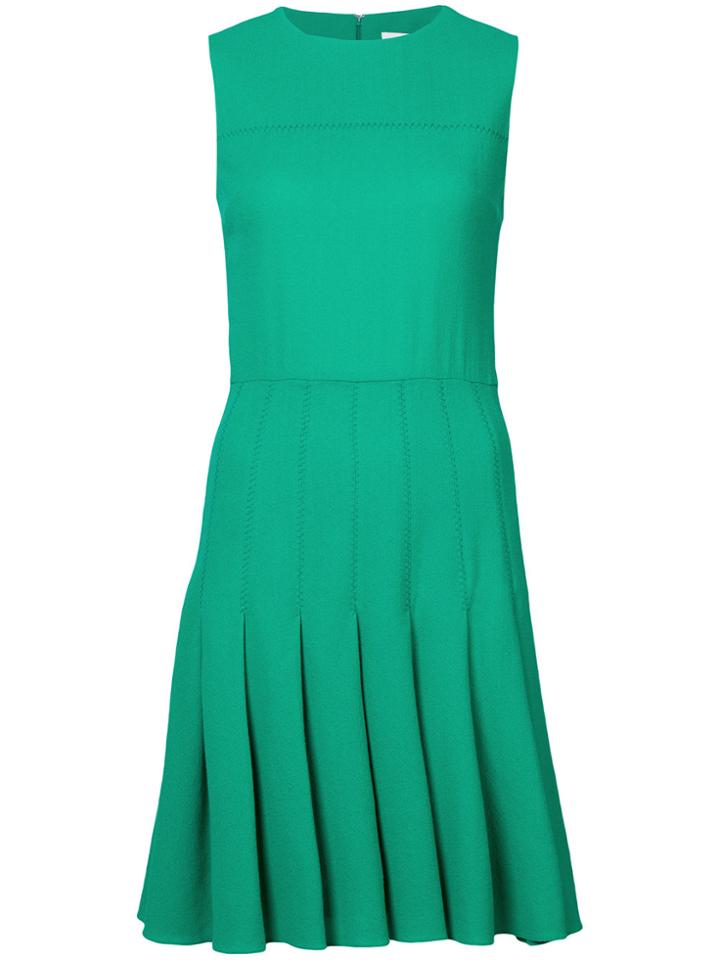 Carolina Herrera Sleeveless Day Dress - Green