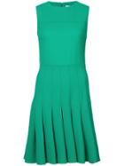 Carolina Herrera Sleeveless Day Dress - Green
