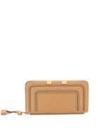 Chloé Marcie Zip Around Wallet - Neutrals