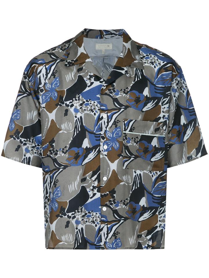 A(lefrude)e Floral Print Shirt - Grey