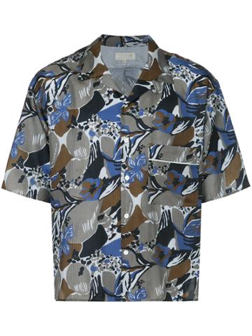 A(lefrude)e Floral Print Shirt - Grey