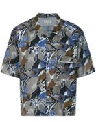 A(lefrude)e Floral Print Shirt - Grey