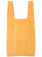 Hayward Shopper Tote, Women's, Yellow/orange, Calf Suede