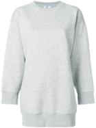 Tommy Hilfiger Tommy X Gigi Cross Back Sweater Dress - Grey