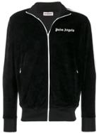 Palm Angels Logo Sports Zip Jacket - Black