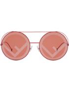 Fendi Run Away Sunglasses - Red