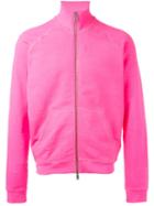 Dsquared2 Zipped Up Cardigan, Men's, Size: M, Pink/purple, Cotton/spandex/elastane