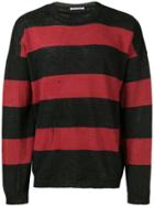 Our Legacy Striped Style Sweater - Red