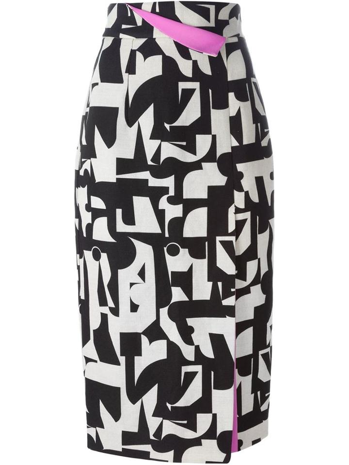 Roksanda Printed Wrap Skirt