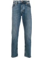Diesel Washed Straight Leg Jeans - Blue