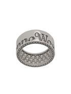 Vivienne Westwood Engraved Logo Ring - Silver