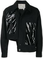 A-cold-wall* Asymmetric Insert Detail Jacket - Black