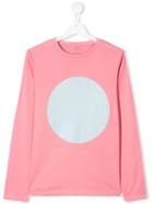 Stella Mccartney Kids Teen Circle Logo Print T-shirt - Pink