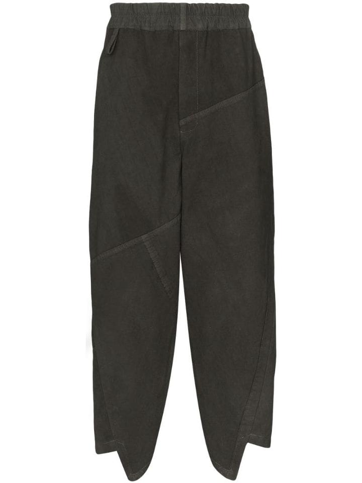 By Walid Artem Asymmetric Trousers - Grey