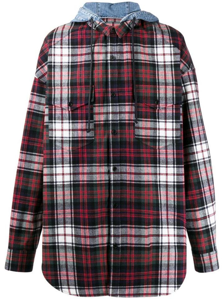 Juun.j Plaid Shirt - Green