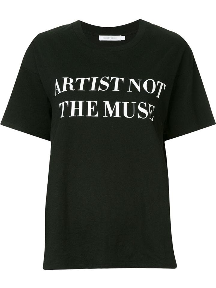 Nobody Denim Loose Fit T-shirt - Black