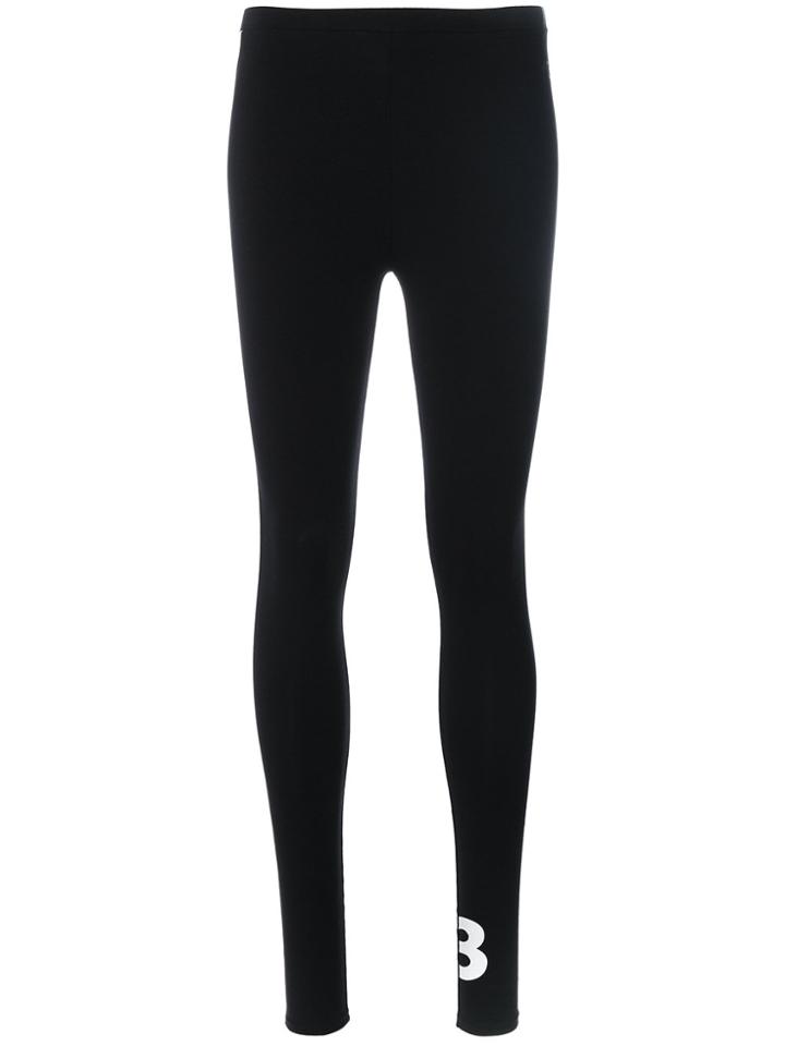 Y-3 Side Stripe Leggings - Black