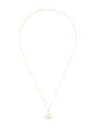 Petite Grand Lotus Necklace - Gold
