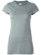 Labo Art Cap Sleeve T-shirt, Women's, Size: 1, Grey, Cotton/spandex/elastane
