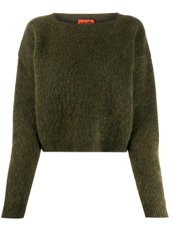 Colville Crewneck Jumper - Green