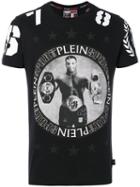 Plein Sport - Boxer Print T-shirt - Men - Cotton - S, Black, Cotton
