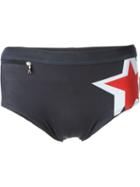 Neil Barrett Star Print Swimming Trunks