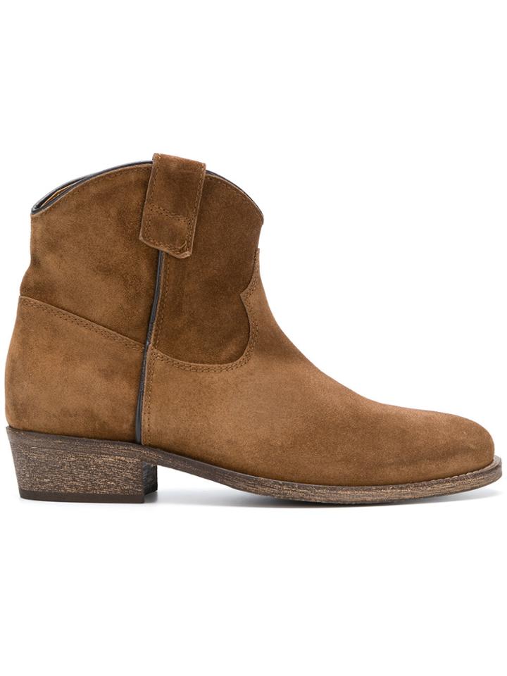 Via Roma 15 Ankle Boots - Brown