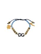 Dolce & Gabbana Frong Logo Bracelet - Blue