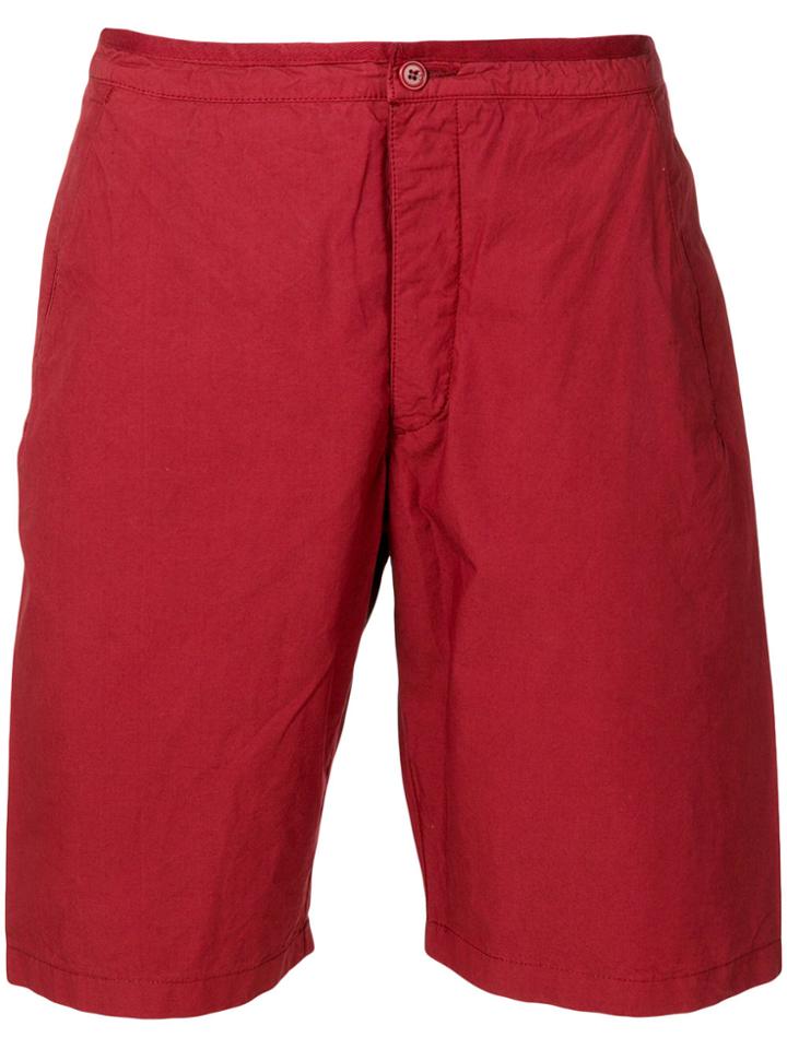 Romeo Gigli Vintage Classic Bermuda Shorts - Red