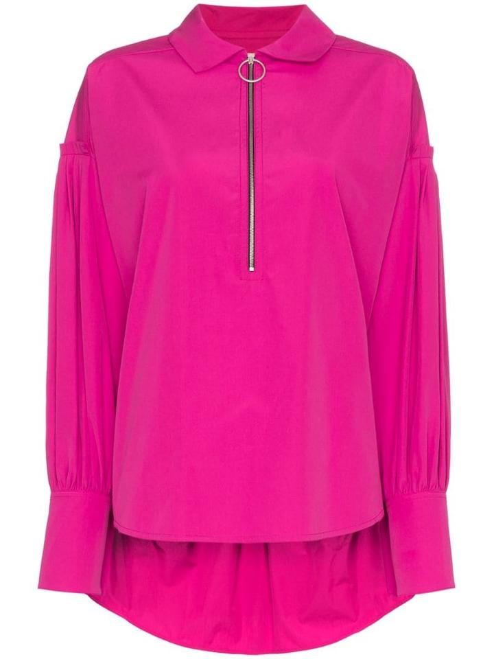 Marni Ring Pull Zipped Shirt - Pink