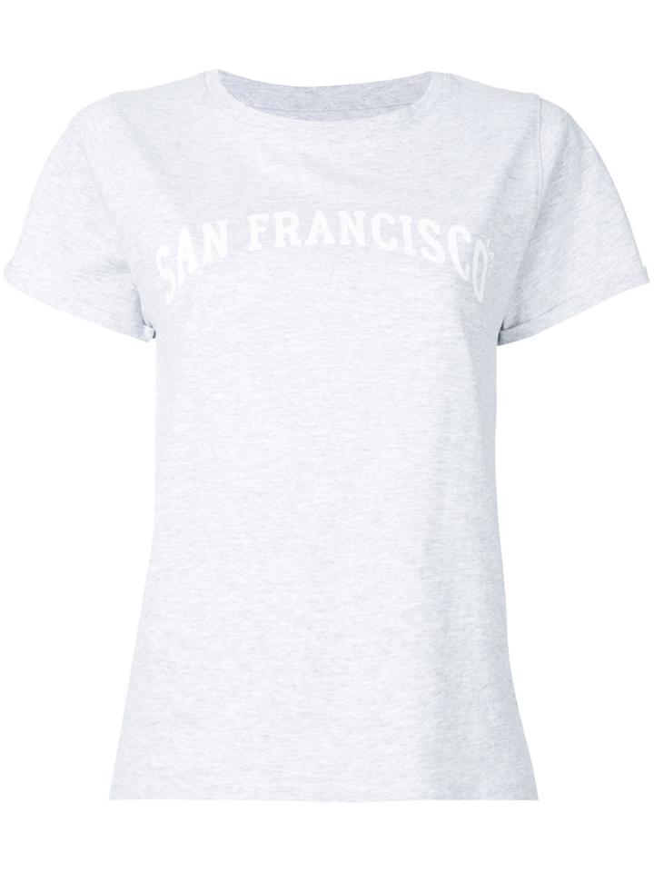 A.p.c. San Francisco Print T-shirt - Grey
