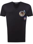 Dolce & Gabbana The World Is A Big Family Applique T-shirt