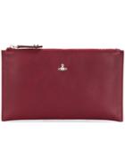Vivienne Westwood Logo Clutch Bag - Red
