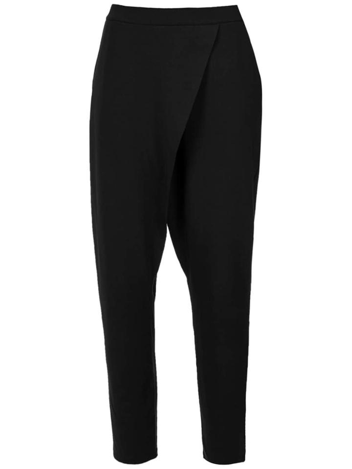 Uma Raquel Davidowicz Sintra Wrap Style Trousers - Black