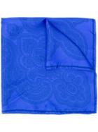 Etro Silk Neckerchief - Blue
