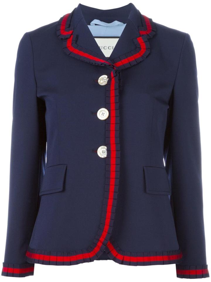 Gucci Three Button Blazer - Blue